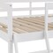Flash Furniture White Twin Loft Bed Frame with Desk and Ladder MH-LBD5-WH-T-GG - alternate 9